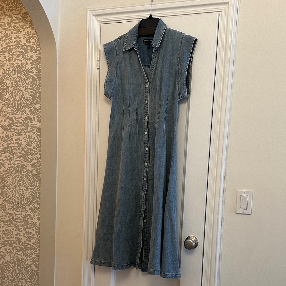 Veronica Beard Rueben Midi Denim Dress
